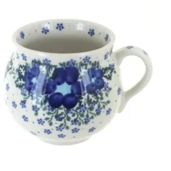 Blue Rose Polish Pottery 455 Vena Bubble Mug -Blue Rose Pottery Store GUEST eb47ba66 7f88 4520 9a09 591bcd5638a5
