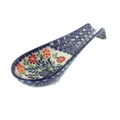 Blue Rose Polish Pottery P007 Manufaktura Large Spoon Rest -Blue Rose Pottery Store GUEST eb6ac093 851a 4f99 be15 7816aba79fbb