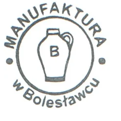 Blue Rose Polish Pottery B001 Manufaktura Cheese Lady