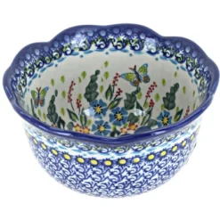 Blue Rose Polish Pottery 515 Vena Small Deep Scallop Bowl -Blue Rose Pottery Store GUEST ebf1506b 408c 4ef6 a3cd 3cc7fc237357