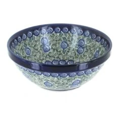 Blue Rose Polish Pottery 849 Zaklady Small Serving Bowl -Blue Rose Pottery Store GUEST ecba129e 0be6 4adf 84da 27f010dac344