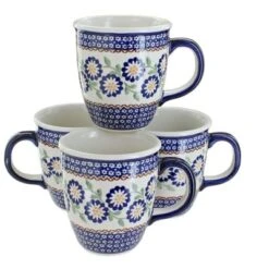 Blue Rose Polish Pottery K081 Manufaktura Mug Set -Blue Rose Pottery Store GUEST ed5c5fdb 401a 4f42 93d0 6f620d973494