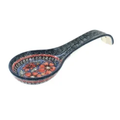 Blue Rose Polish Pottery 1178 Zaklady Large Spoon Rest -Blue Rose Pottery Store GUEST ee106917 a00a 433d 9cc0 49ec64a8675f