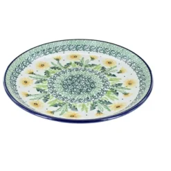 Blue Rose Polish Pottery Ceramika Artystyczna Dessert Plate -Blue Rose Pottery Store GUEST efdab147 a4dc 4be9 927b d5b09e014049