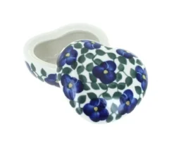 Blue Rose Polish Pottery 21A WR Unikat Heart Box -Blue Rose Pottery Store GUEST f0ac70fd 06b6 4af6 899a 577b60b76f8f