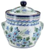 Blue Rose Polish Pottery 1125 Zaklady Small Container