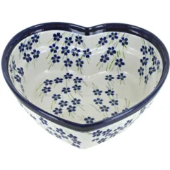 Blue Rose Polish Pottery 859-1 Zaklady Large Heart Bowl -Blue Rose Pottery Store GUEST f1d6dd44 b66a 45ae ac9b 60a8767fec30