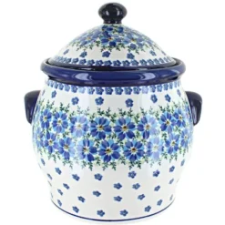 Blue Rose Polish Pottery 1101 Zaklady Cookie Jar 21 Blue Rose Polish Pottery 1101 Zaklady Cookie Jar -Blue Rose Pottery Store GUEST f40d3d01 c61e 4f0c 91ec ab1919437d93