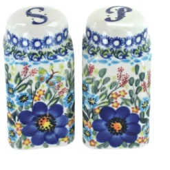Blue Rose Polish Pottery 320 Vena Large Salt & Pepper Shakers -Blue Rose Pottery Store GUEST f54f0e77 4cde 492f 8b40 66ca287377cd