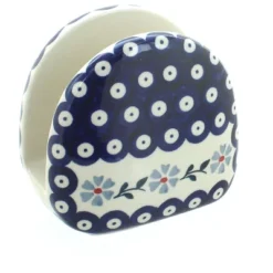 Blue Rose Polish Pottery S130 Manufaktura Napkin Holder -Blue Rose Pottery Store GUEST f73e8014 2d03 42f3 82e5 d5244717aa7f