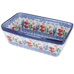 Blue Rose Polish Pottery 603 Ceramika Artystyczna Loaf Baker -Blue Rose Pottery Store GUEST f77b1a78 18af 4022 b790 22219707bce6
