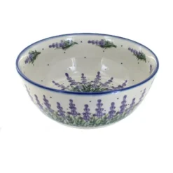 Blue Rose Polish Pottery 12E WR Unikat Large Bowl -Blue Rose Pottery Store GUEST f78c71c2 7c62 496d 83fc 23f0ff3e40d2