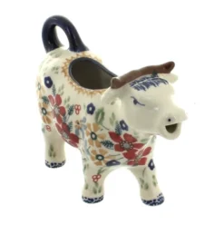 Blue Rose Polish Pottery D081 Manufaktura Cow Creamer -Blue Rose Pottery Store GUEST f853ef97 9375 4489 a2a2 1cf4224217c5
