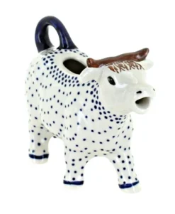 Blue Rose Polish Pottery D081 Manufaktura Cow Creamer -Blue Rose Pottery Store GUEST f92ba40d 1e81 4d2c 910d aa879aa9a95a