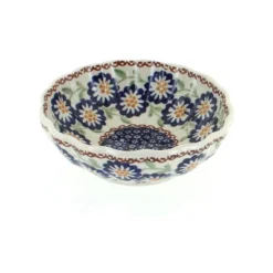 Blue Rose Polish Pottery M094 Manufaktura Small Scallop Bowl -Blue Rose Pottery Store GUEST f979f374 1ce8 4e04 8745 562c96b09aba