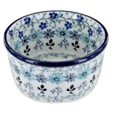 Blue Rose Polish Pottery 409 Ceramika Artystyczna Small Deep Ramekin -Blue Rose Pottery Store GUEST f9ab2032 d690 4d82 a86b 47dfaf655de3