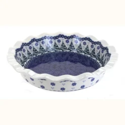 Blue Rose Polish Pottery Z159 Manufaktura Pie Plate -Blue Rose Pottery Store GUEST fa19211d ddaa 4f94 8483 6bda42431c8d