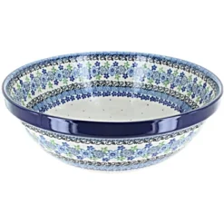 Blue Rose Polish Pottery 55 Ceramika Artystyczna Large Serving Bowl 15 Blue Rose Polish Pottery 55 Ceramika Artystyczna Large Serving Bowl -Blue Rose Pottery Store GUEST fcc904bc c0b6 43d0 9b8c 74fba333f6fd