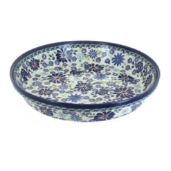 Blue Rose Polish Pottery 879 Zaklady Pie Plate -Blue Rose Pottery Store GUEST fd49f9a9 8b54 448e 8684 d0fdb3a925da