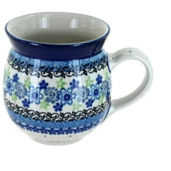 Blue Rose Polish Pottery Ceramika Artystyczna Bubble Mug -Blue Rose Pottery Store GUEST fdfdc9f1 6f1d 4e82 971d e671c5a4528e